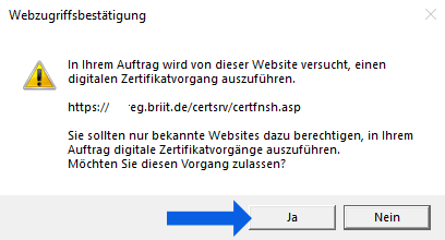 8_Zertifikatanforderung_Abfrage